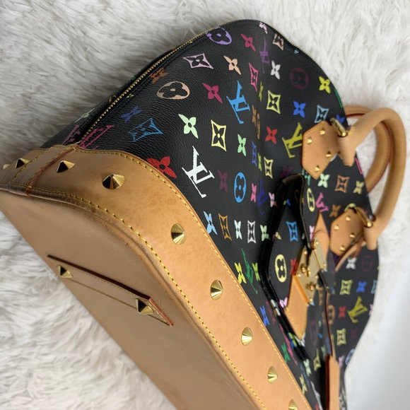 ❌SOLD❌ Louis Vuitton Multicolore Alma GM Black bag - Picture 10 of 13